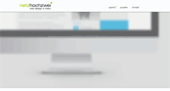 Desktop Screenshot of netzhochzwei.de