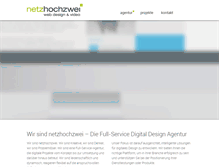 Tablet Screenshot of netzhochzwei.de